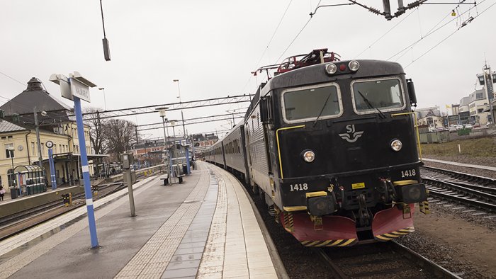 Tåg 344 i Kalmar